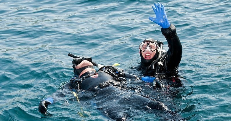 Teaching the PADI Rescue Diver course