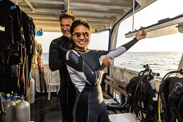 PADI diving instructor - every day a new adventure