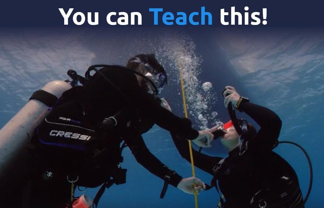You can teach this! CESA in open water