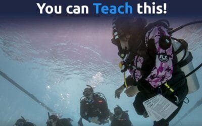 Tauchlehrer werden! Schwimmen mit Flossen