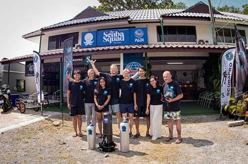 scubasquad koh chang team