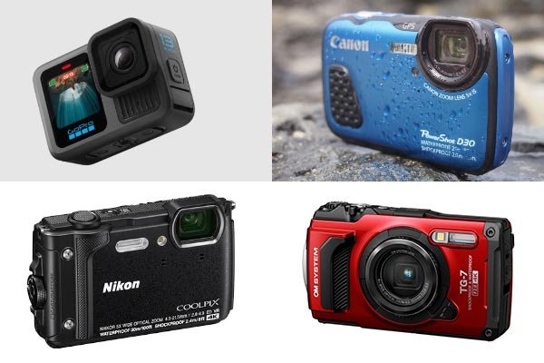 comparing waterproof compact cameras