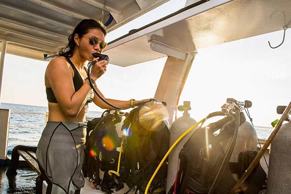 diver testing equipment