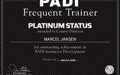 PADI Platinum Course Director