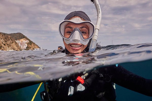 comfortable scuba masks
