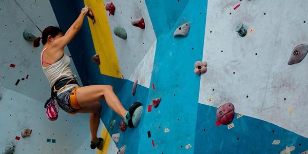 rock climbing